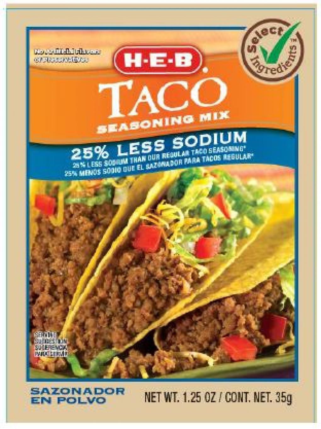 Recall taco seasoning